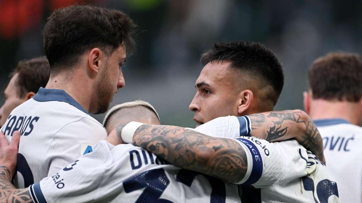 L'Inter rischia di rimettere il Cagliari in partita, poi segna da corner: finisce 3-1