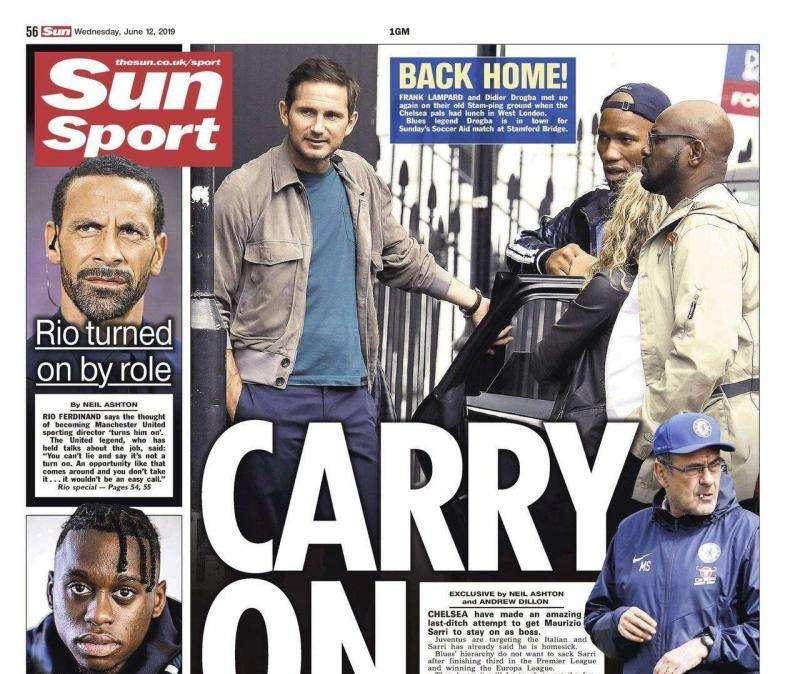 Clamoroso The Sun - Il Chelsea vuole convincere Sarri a restare, la Juve aspetta