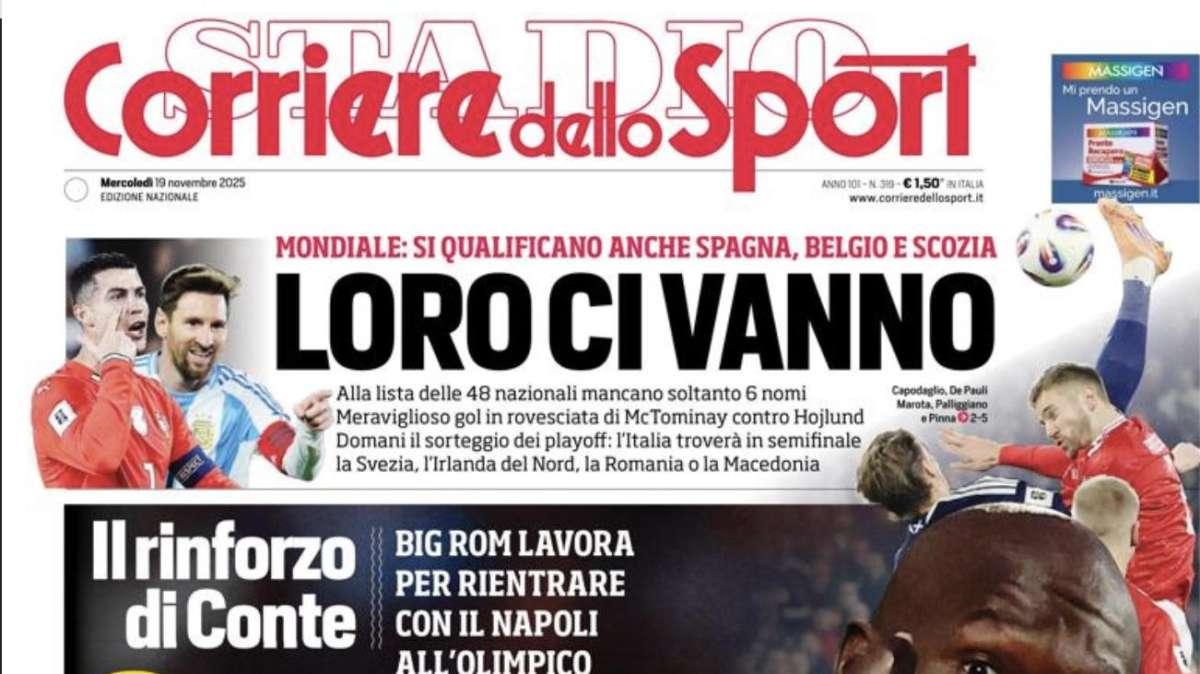 Lukaku spinge per il rientro, CdS: "Soccorso Romelu"