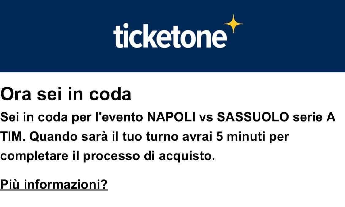 Partita la vendita per Sassuolo e Lazio: già lunghissima la coda virtuale per i biglietti