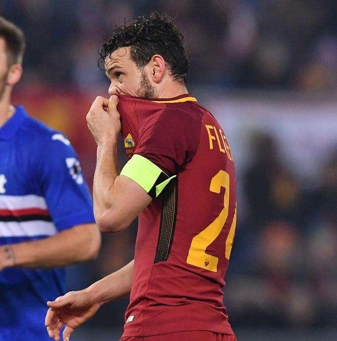 Roma, Florenzi al 45': "Il Napoli non mollerà, dovremo essere più cattivi del solito! Che bel risultato..."
