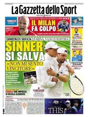 La Gazzetta dello Sport: "Doppietta Napoli da 60 milioni: Beukema e Lang".