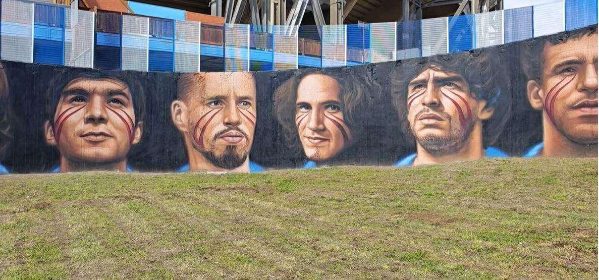 Murale di Jorit al Maradona secondo l'IA: 4 esclusioni a sorpresa