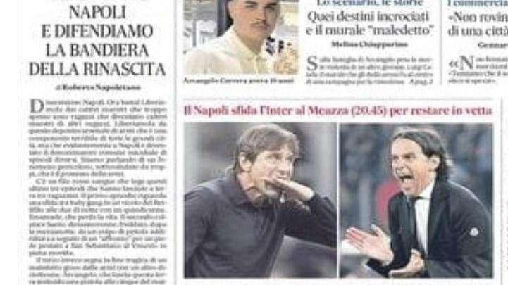 Il Mattino: "Brividi da Scudetto"