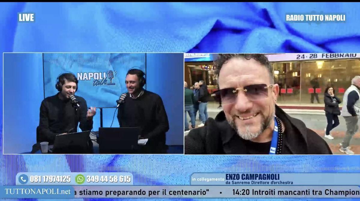 Il 4º Scudetto a Sanremo! Il maestro Campagnoli: “Farò questo gesto per Radio Tutto Napoli”