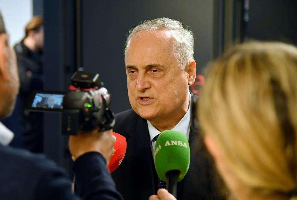 Lazio da Scudetto? Lotito: "Non vendo sogni, ma solide realtà"