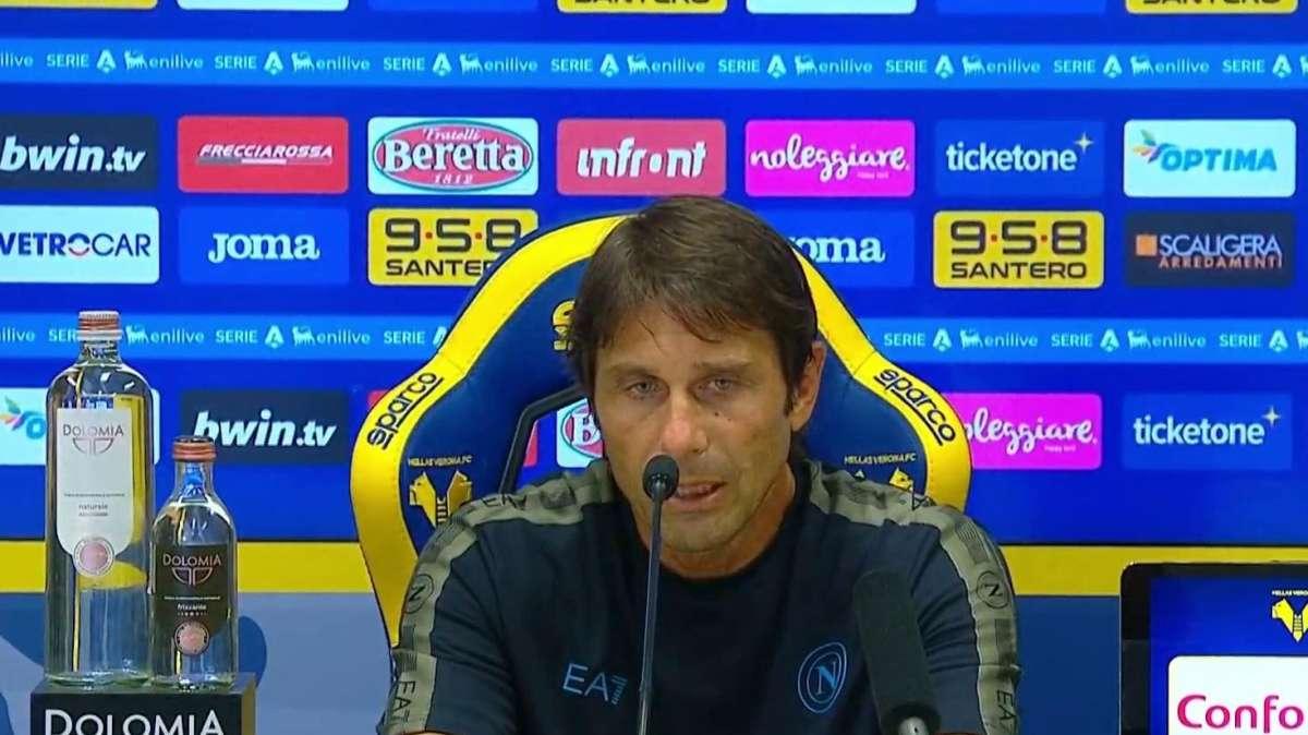 Conte affranto in conferenza: “Il mio cuore sanguina, spero anche quello dei calciatori”