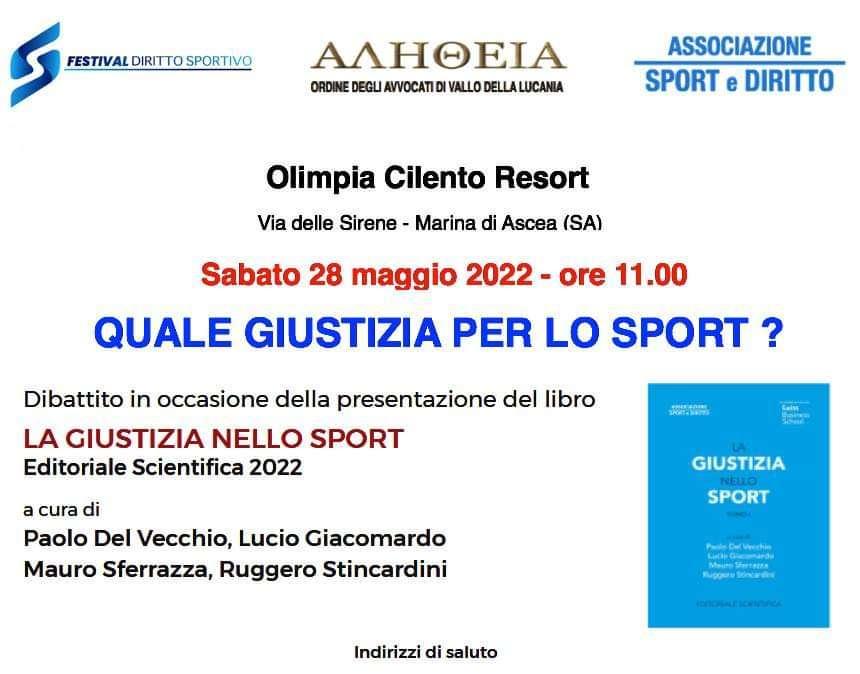Al Summer Show la presentazione del libro "La Giustizia nello Sport"