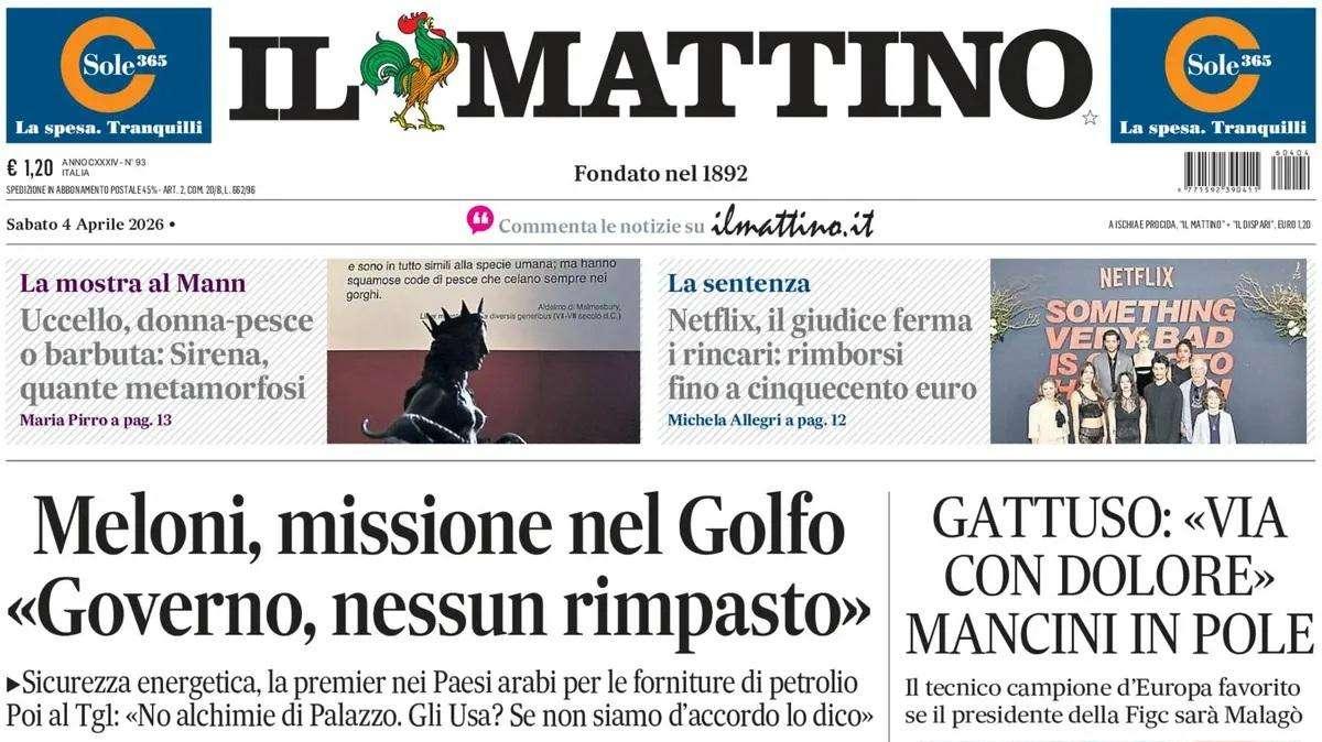 Il Mattino: "Conte-Allegri, che sfida: chi vince può sognare"