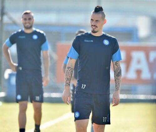 FOTO - Azzurri al lavoro a Castel Volturno: allenamento prima della partenza per Manchester