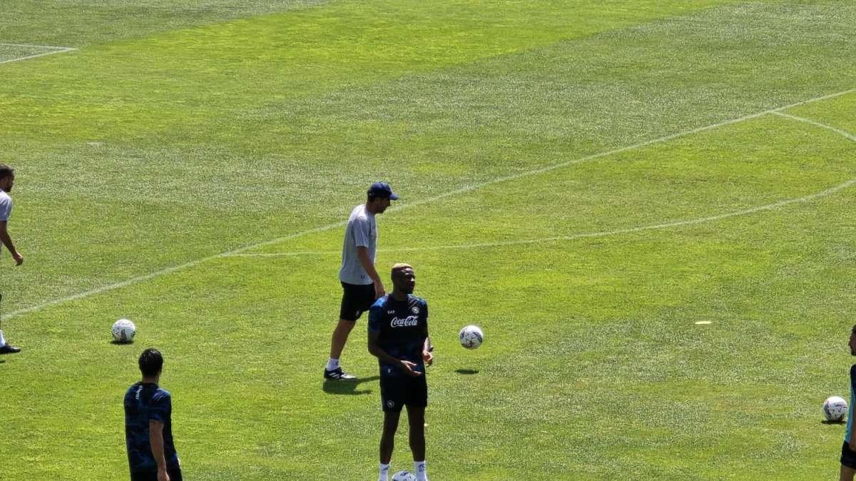 Osimhen out: non partecipa all'allenamento congiunto con la Casertana
