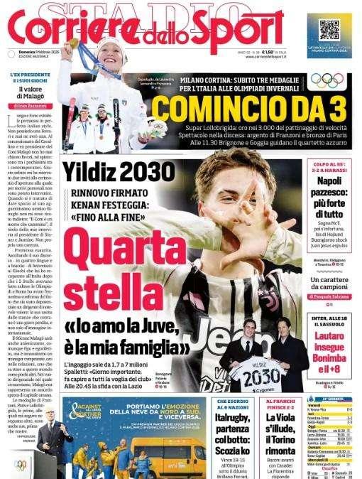 Corriere dello Sport applaude: "Napoli pazzesco, più forte di tutto!"
