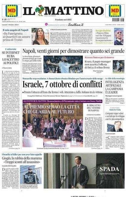 Il Mattino: "Napoli, venti giorni per dimostrare quanto sei grande"