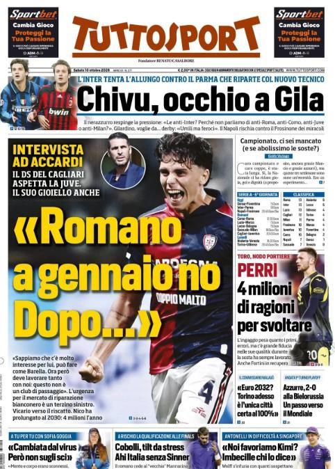 Romano-Juventus, Tuttosport intervista ds Cagliari: "A gennaio no. Dopo..."