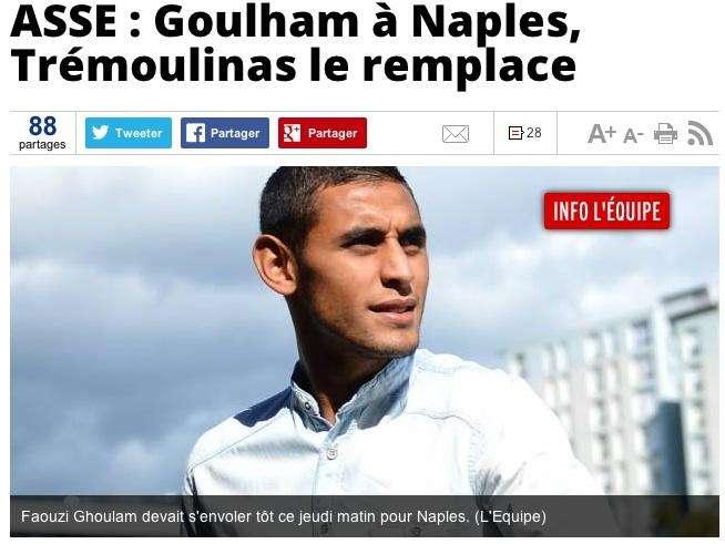 Dalla Francia arrivano conferme: Faouzi Ghoulam è del Napoli
