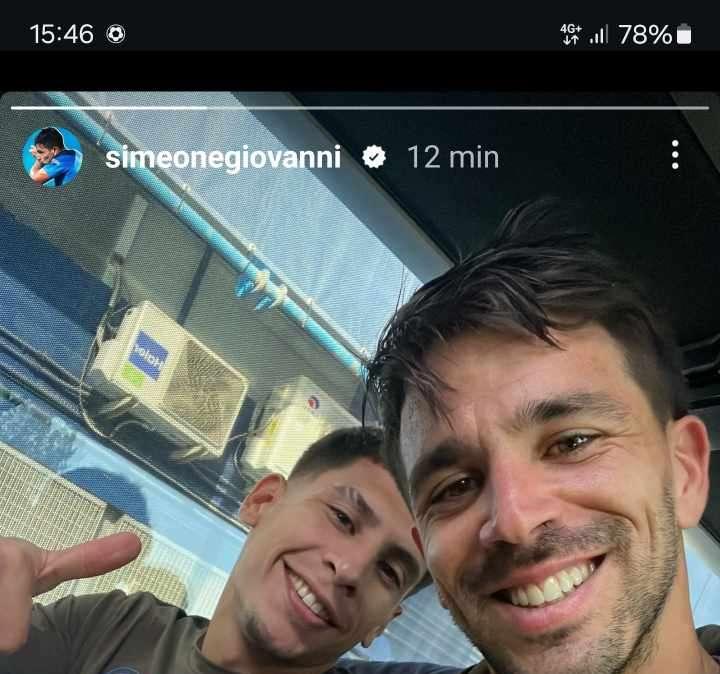 Simeone e Olivera esultano sui social: "Vamoooooo +3!"