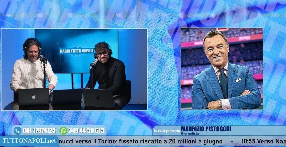Pistocchi: “Inter-Napoli? Al 50%, sono le due più forti con due stili di gioco opposti”