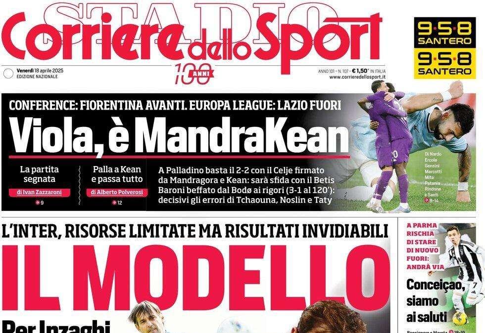 Corriere dello Sport in vista del Monza: "Anguissa si riprende il Napoli"