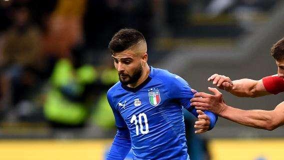 Insigne alla Rai: "Mancini ci sta dando tanto! Felice per il gol, ci voleva..."