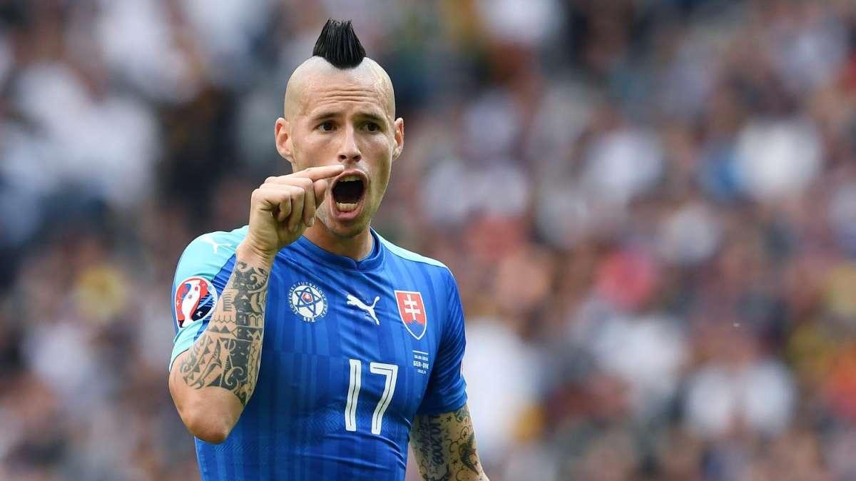 “Complimenti Marek”, il Napoli si congratula con Hamsik per la vittoria con la Slovacchia