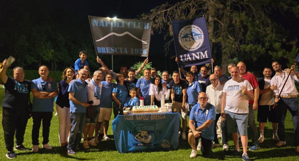 Il Napoli Club Brescia 1926 celebra il centenario della SSC Napoli