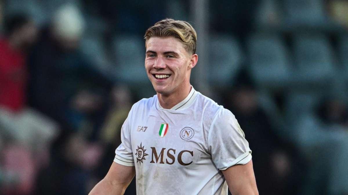 Serie A, doppietta e migliore in campo: è Hojlund l'MVP di Cremonese-Napoli
