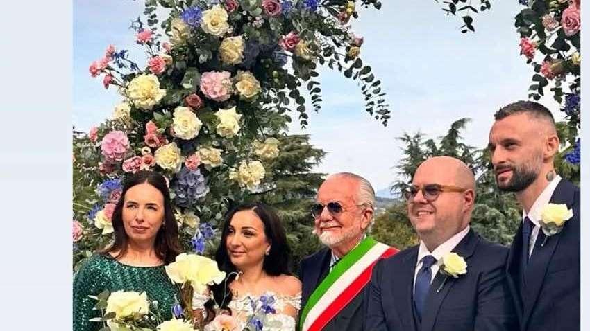 ADL celebra un matrimonio civile: tra i testimoni spunta Brozovic