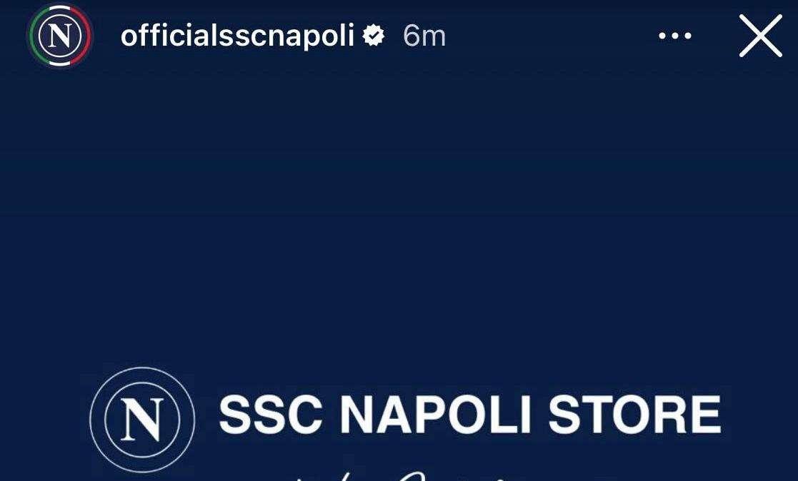 FOTO - Nuovo store SSCNapoli a Via Calabritto: partito il countdown sui social