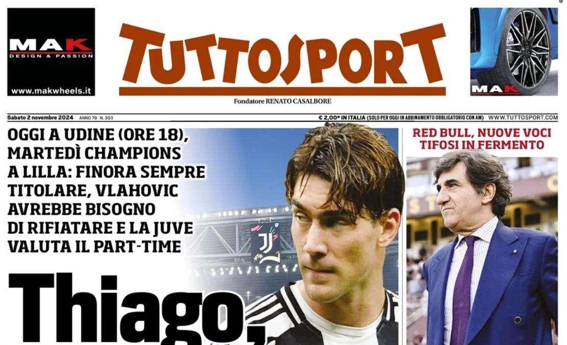 Tuttosport: "Thiago, sai farne a meno?"