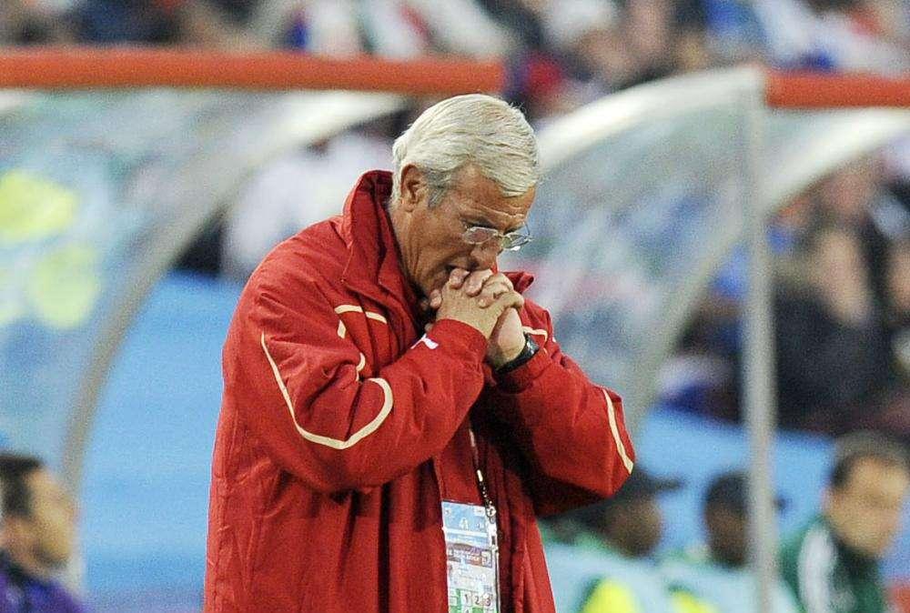 Nazionale, Lippi: "Mi assumo tutte le responsabilità"