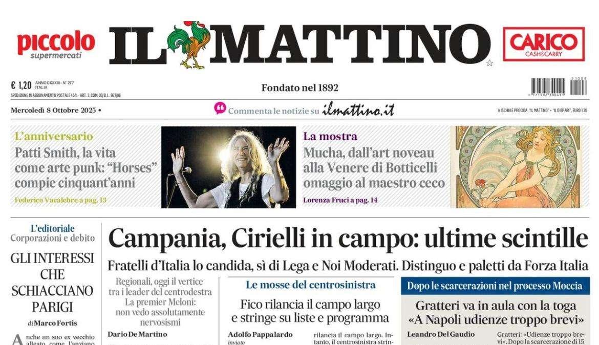 Il Mattino: “Infermeria Napoli”