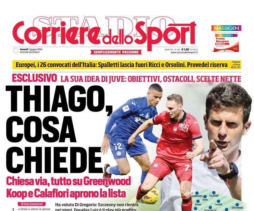 Corriere dello Sport: “Napoli, Lukaku chiama Conte: ‘E’ il migliore’”