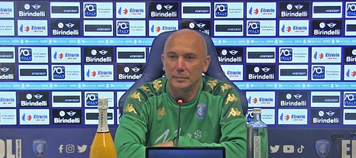 Empoli, Sullo in conferenza: “Il Napoli è la migliore del campionato! Nessun timore, servirà fame!” 
