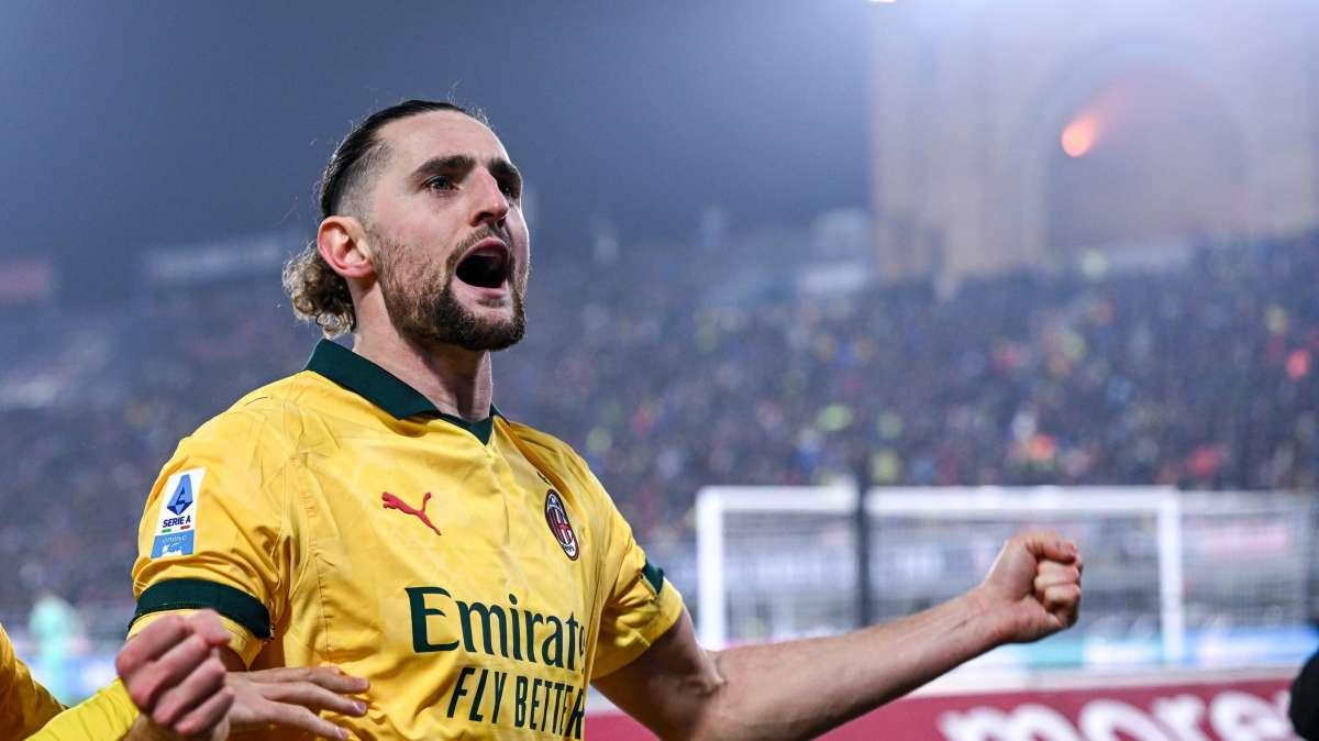 Rabiot, botta al ginocchio con la Francia: ansia Milan verso il Napoli