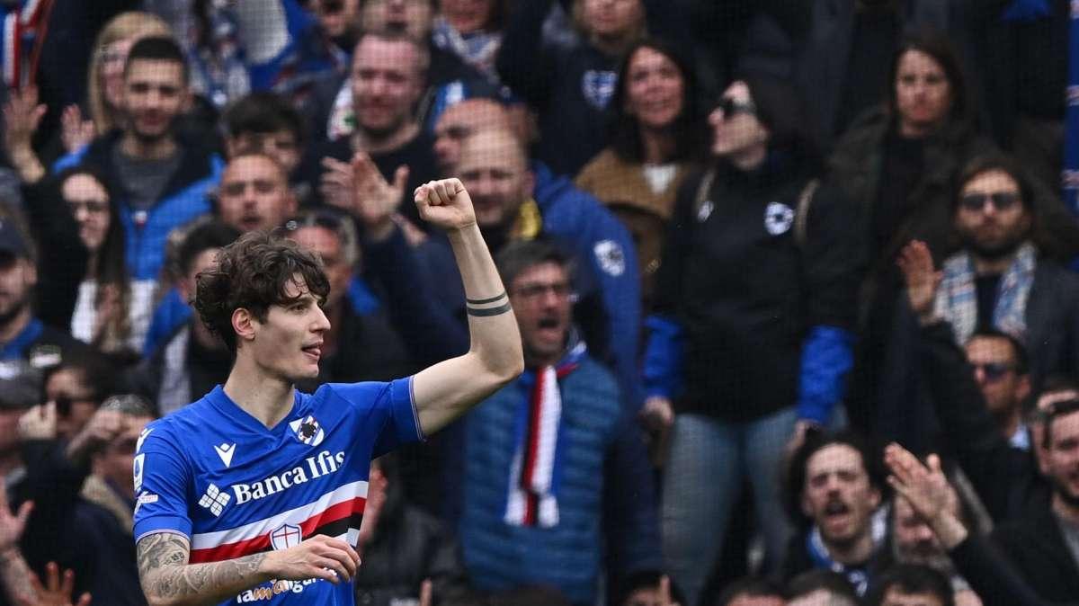 L'azzurro Zanoli esulta per il primo gol in A con la Samp: "Una giornata da incorniciare!"