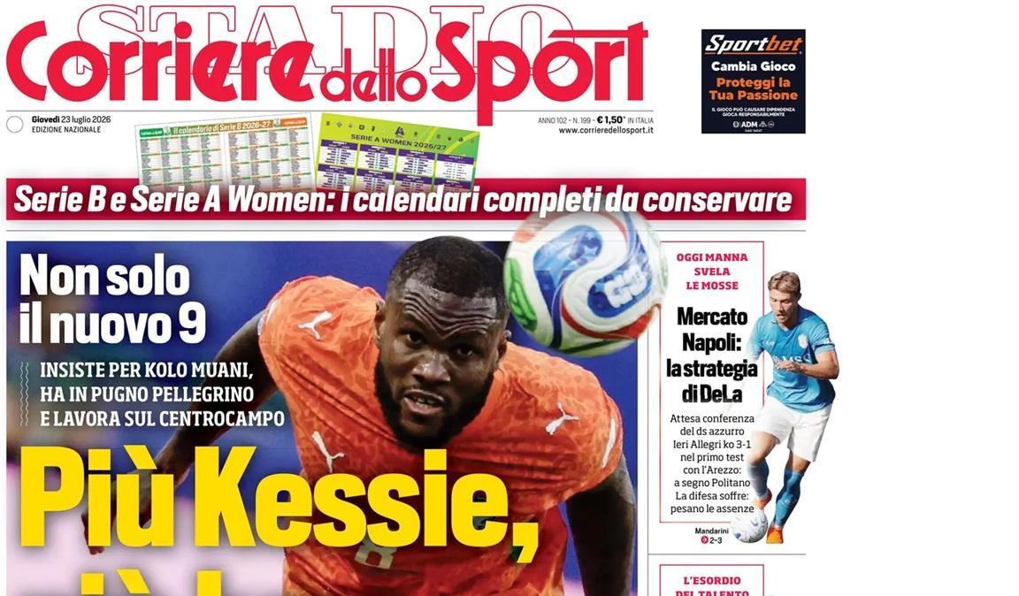 Calciomercato Napoli, Corriere dello Sport: "La strategia di ADL"