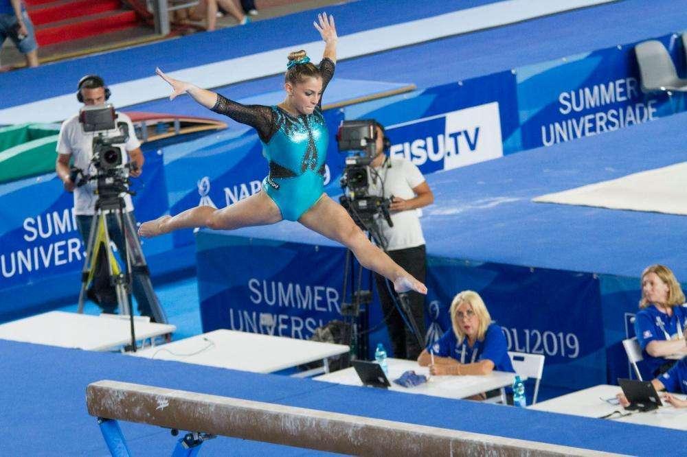 Universiadi, ginnastica artistica: argento per la toscana Mori 