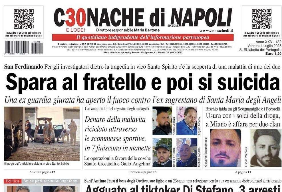 Cronache di Napoli: "Beukema a Dimaro, forza la mano col Bologna per l'addio"