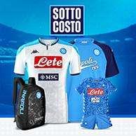 Il Calcio è fermo ma la passione non si ferma: Scopri il Sottocosto di E-Napolistore