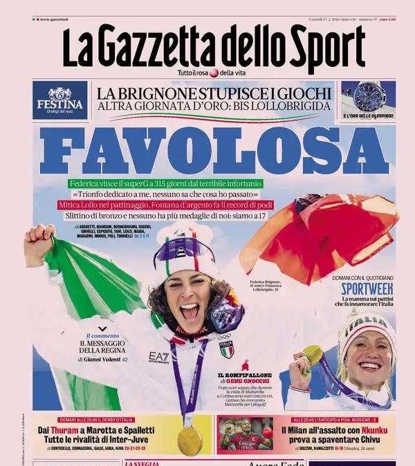 La Gazzetta dello Sport: "Il Milan all'assalto con Nkunku"