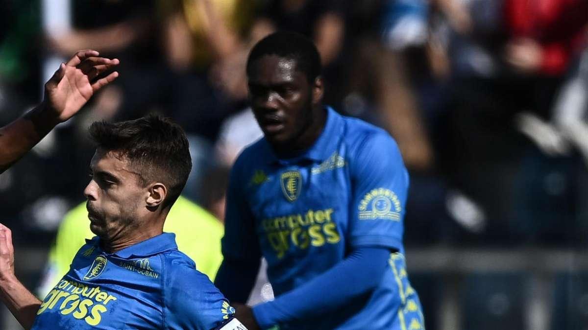 Empoli, Gyasi all'intervallo: "Gara difficilissima, nel 2T dobbiamo restare concentrati"