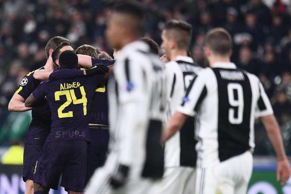 Senza gioco in Europa è dura: lezione di calcio del Tottenham, brutto 2-2 interno per la Juve