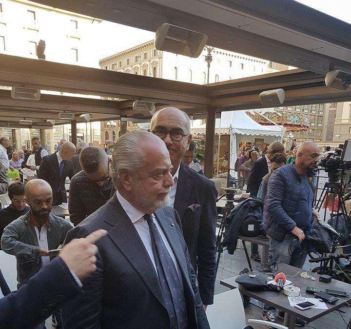 FOTO LIVE - ADL arrivato a Firenze: segui in diretta su TN le sue dichiarazioni al Festival del Calcio