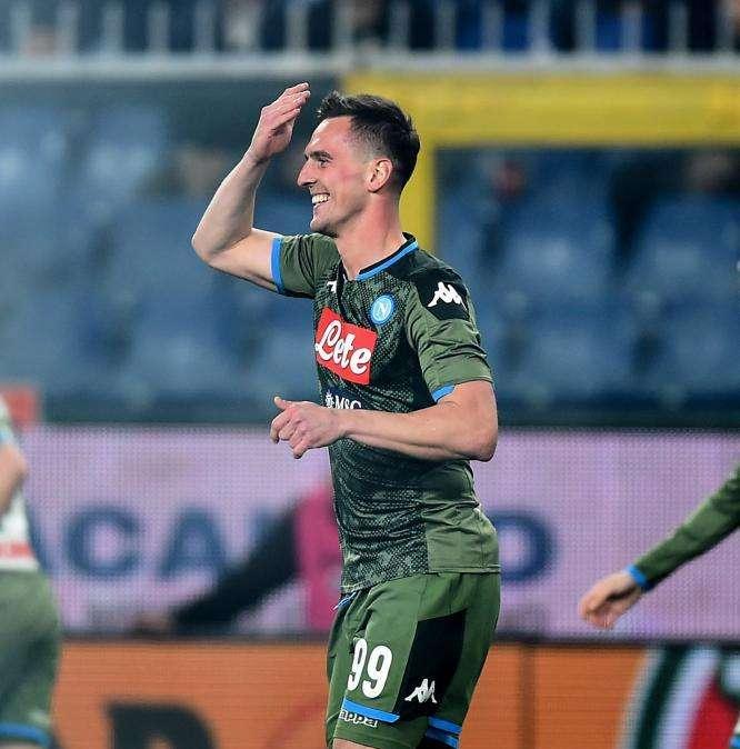 Milik cecchino, 15 dei 35 gol in Serie A sono arrivati al primo tiro