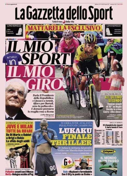 PRIMA PAGINA - Gazzetta sul futuro di Thiago Motta: "Occhio al Psg"