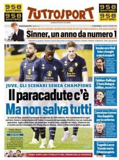 Tuttosport: "La Juve pensa ancora a Conte"