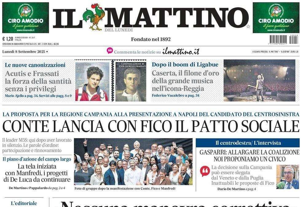 Il Mattino: "Le ragazze del volley sul tetto del mondo"