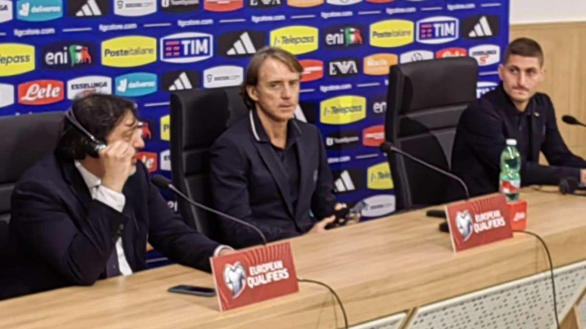 Italia, Mancini: "Napoli sicura? Sempre stati gli ospiti a creare problemi. Il pubblico napoletano ci darà il solito aiuto"