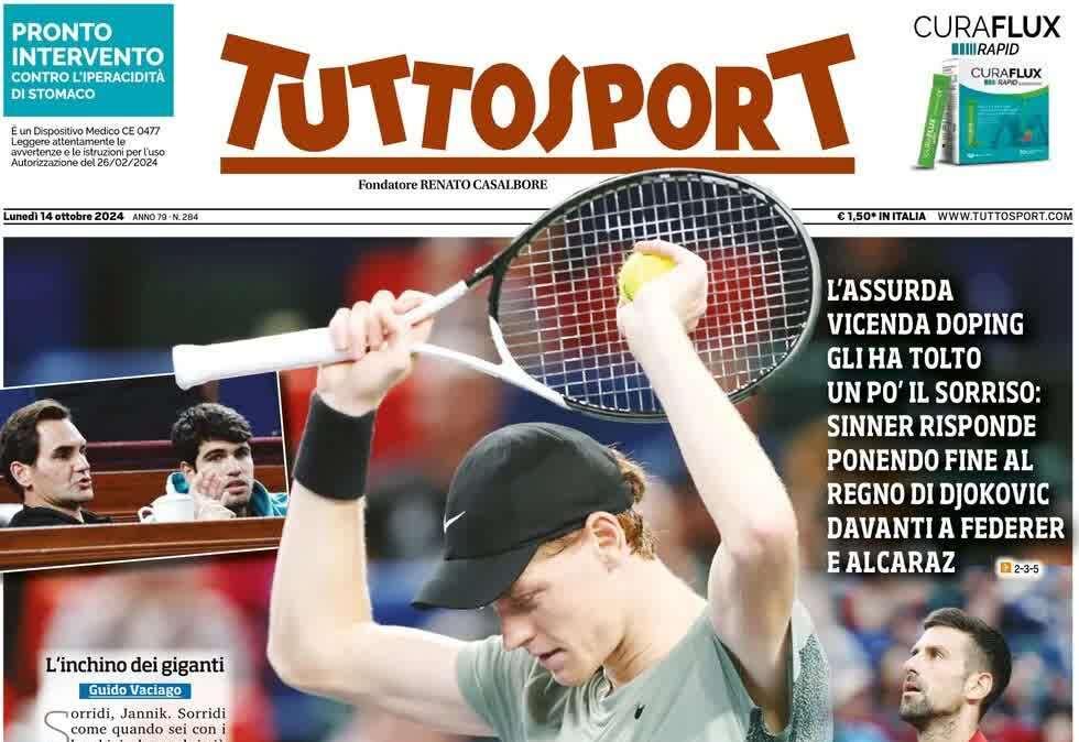 Tuttosport: "L'Italia di Fagioli e Ricci sfida anche le tensioni"