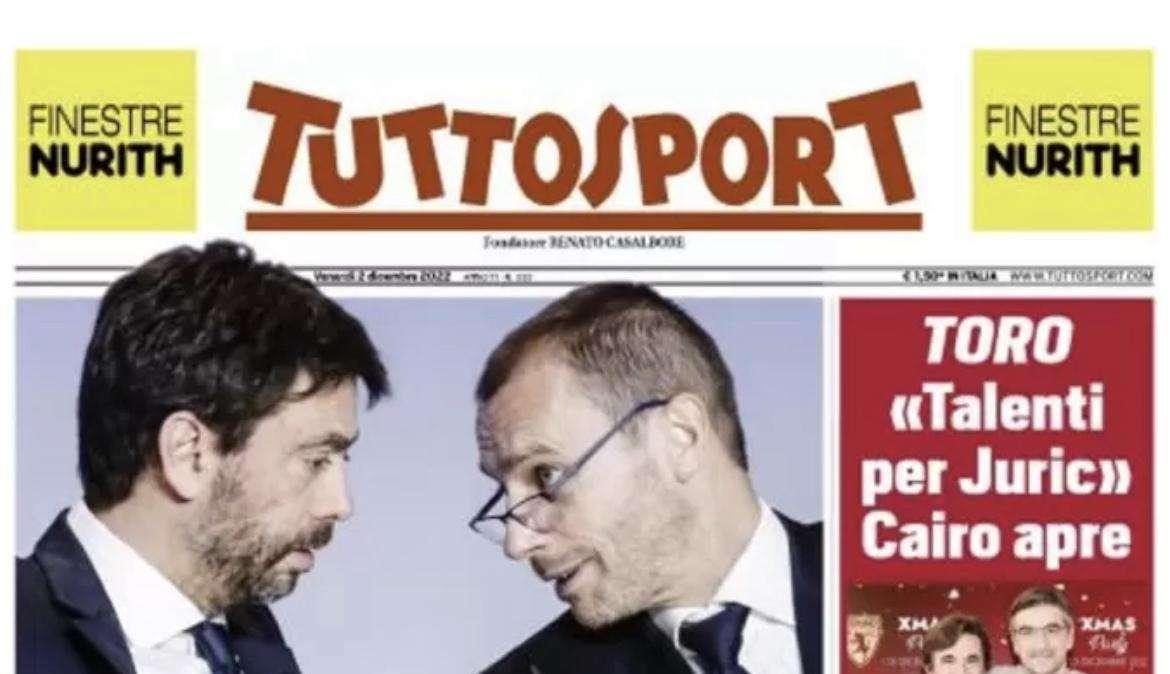 PRIMA PAGINA - Tuttosport: “Juve sotto assedio”